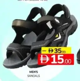 Al Madina Hypermarket Men's sandals offer