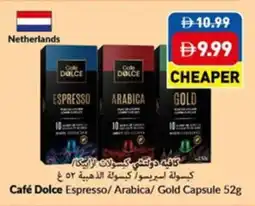 Viva Café dolce espresso arabica gold capsule offer