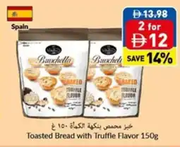 Viva Toasted bread with truffle flavor offer