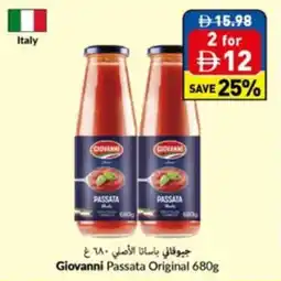 Viva Giovanni Passata Original offer