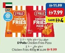 Viva D'pollo chicken fries pizza chicken fries offer