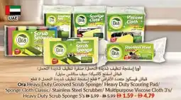 Viva Ora Heavy Duty Grooved Scrub Sponge offer