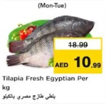 Nesto Tilapia Fresh Egyptian offer