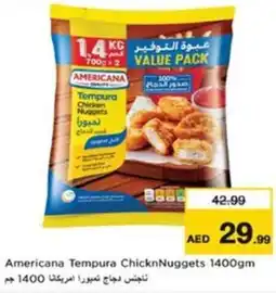 Nesto Americana Tempura ChicknNuggets offer