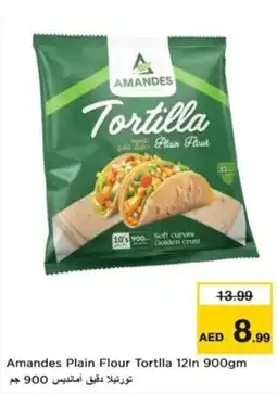 Nesto Amandes Plain Flour Tortlla 12ln offer