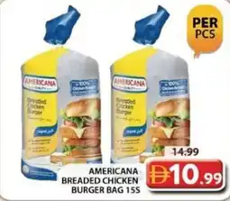 Grand Hyper Market Americana breaded chicken burger bag offer