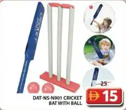Grand Hyper Market Dat-ns-n901 cricket bat with ball offer
