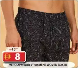 Grand Hyper Market Vero apmwbr-vr90 mens woven boxer offer