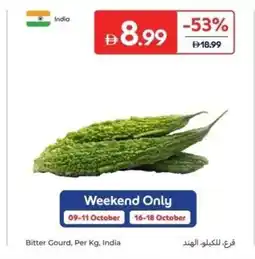 Carrefour Bitter Gourd, India offer