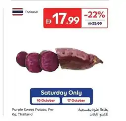 Carrefour Purple Sweet Potato, Thailand offer