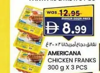 Americana chicken franks