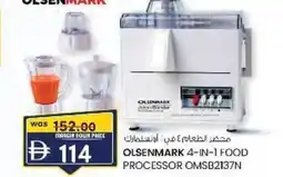 KM Trading Olsenmark 4-in-1 food processor omsb2137n offer