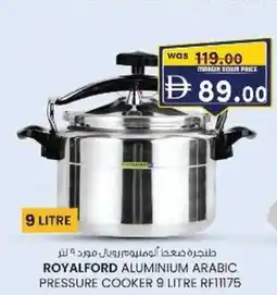 KM Trading Royalford aluminium arabic pressure cooker rf11175 offer