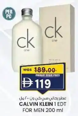 KM Trading Calvin klein 1 edt for men offer