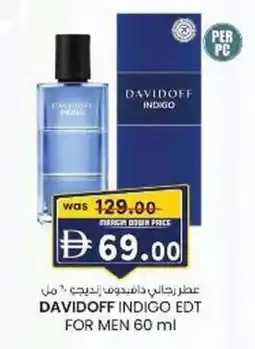 KM Trading Davidoff indigo edt for men offer