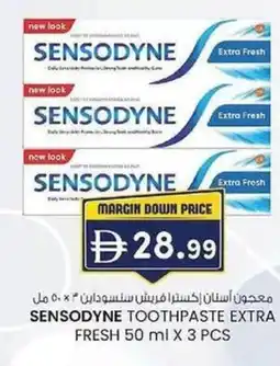 KM Trading Sensodyne toothpaste extra fresh offer