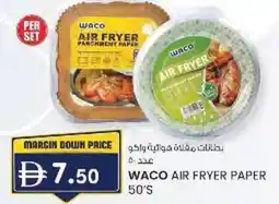 KM Trading Waco air fryer paper 50's offer
