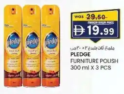KM Trading Pledge furniture polish offer
