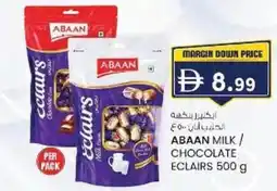 KM Trading Abaan milk / chocolate eclairs offer