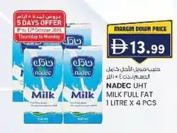 KM Trading Nadec uht milk full fat offer