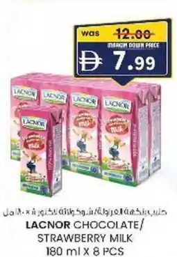 KM Trading Lacnor chocolate/ strawberry milk offer