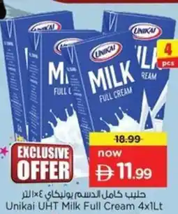 Nesto Unikai UHT Milk Full Cream offer