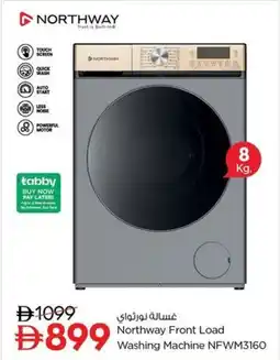 Nesto Northway Front Load Washing Machine NFWM3160 offer