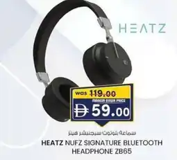KM Trading Heatz nufz signature bluetooth headphone ZB65 offer