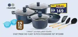 KM Trading Chef pride die-cast cookware set RF12488 offer