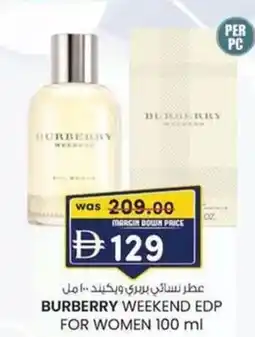 KM Trading Burberry weekend EDP for women offer