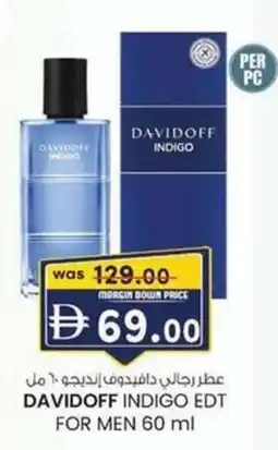 KM Trading Davidoff indigo EDT for men offer
