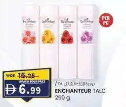KM Trading Enchanteur talc offer