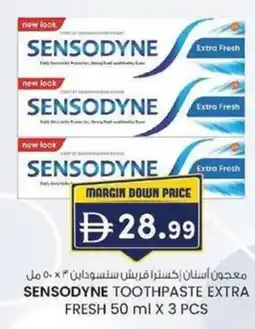 KM Trading Sensodyne toothpaste extra fresh offer
