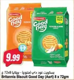 Almaya supermarket Britannia Biscuit Good Day (Asrt) offer