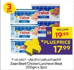 Megamart Zwan Beef/Chicken Luncheon Meat offer
