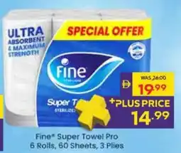 Megamart Fine Super Towel Pro offer