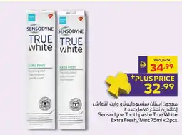 Megamart Sensodyne Toothpaste True White Extra Fresh/Mint offer