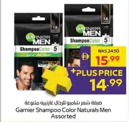 Megamart Garnier Shampoo Color Naturals Men Assorted offer
