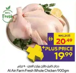 Megamart Al Ain Farm Fresh Whole Chicken offer