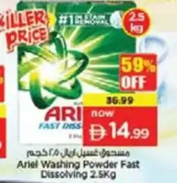Nesto Ariel Washing Powder Fast Dissolving offer