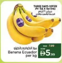 Nesto Banana Ecuador offer