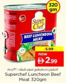 Nesto Superchef Luncheon Beef Meat offer