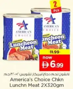 Nesto America's Choice Chkn Lunchn Meat offer
