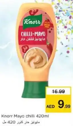 Nesto Knorr Mayo chilli offer