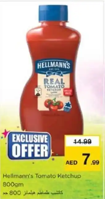 Nesto Hellmann's Tomato Ketchup offer