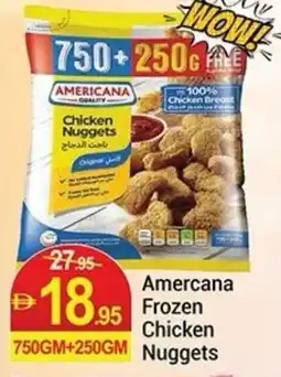 New W Mart Amercana Frozen Chicken Nuggets offer