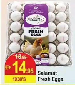 New W Mart Salamat Fresh Eggs offer