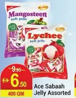 New W Mart Ace Sabaah Jelly Assorted offer