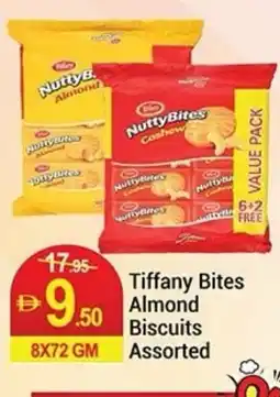 New W Mart Tiffany Bites Almond Biscuits offer