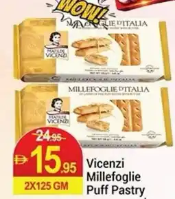 New W Mart Vicenzi Millefoglie Puff Pastry offer